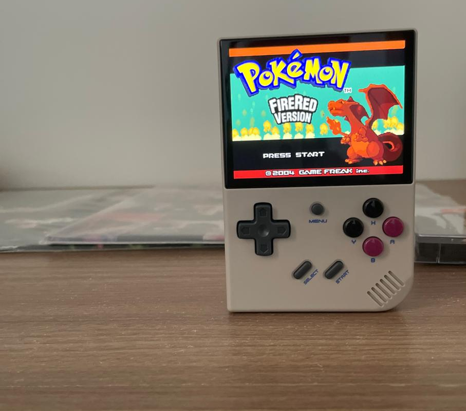 Handheld game console like a Game Boy Advance